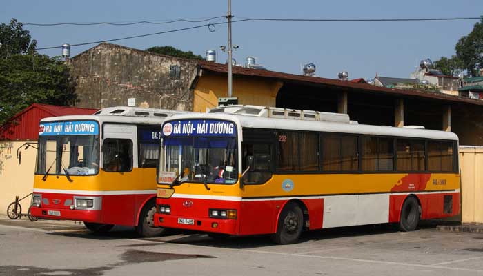 Thông tin, lịch trình xe bus Hải Dương cho du khách